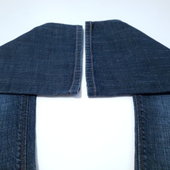 Joe's DISTRESSED BOOT CUT Mid Rise Dark Jeans 27 - Picture 7 of 8